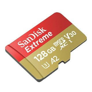 サンディスク(SanDisk)のSanDisk   128GB Extreme microSDXC(PC周辺機器)