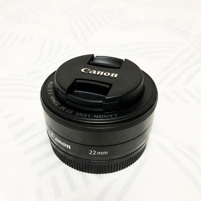 超歓迎  Canon - CANON EF M 22mm F2 STM レンズ　eos m レンズ(単焦点)
