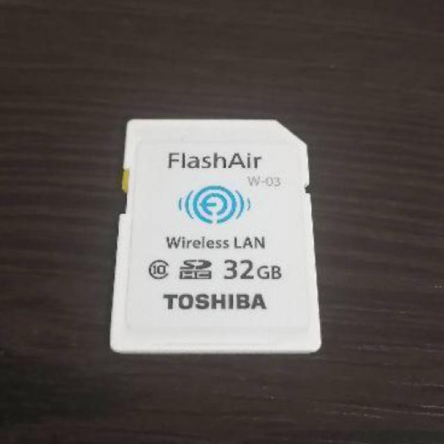 【美品】TOSHIBA SDカード FlashAir 32GB