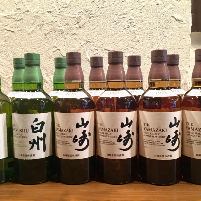 山崎ノンエイジ700ml×8本　 白州ノンエイジ700ml×4本酒