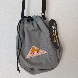 ケルティ(KELTY)の[新品] KELTY 巾着ショルダーバッグ/グレー(ショルダーバッグ)