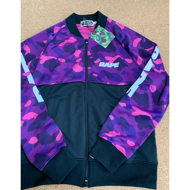 BAPE カラーカモ トラックジャケット