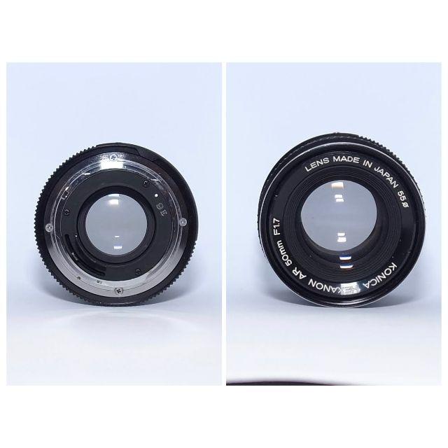Konica AUTOREX P + 単焦点レンズ3本セット