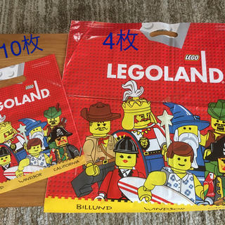 レゴ(Lego)のショップバッグ　LEGOLAND  14枚セット(ショップ袋)