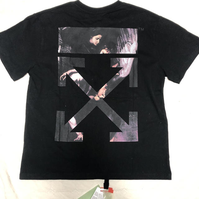 20ss OFF-WHITE CARAVAGGIO ARROW Tシャツ