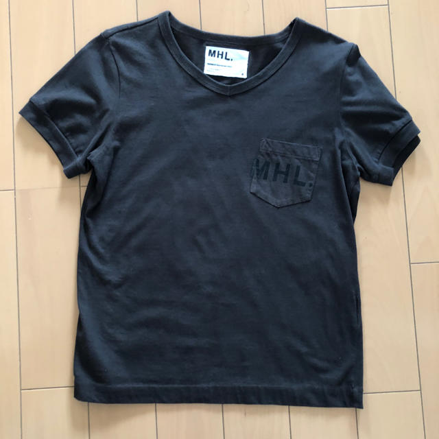 MARGARET HOWELL(マーガレットハウエル)のトリトン様専用　半袖Tシャツ　マーガレットハウエル　MHL ブラウンtシャツ レディースのトップス(Tシャツ(半袖/袖なし))の商品写真