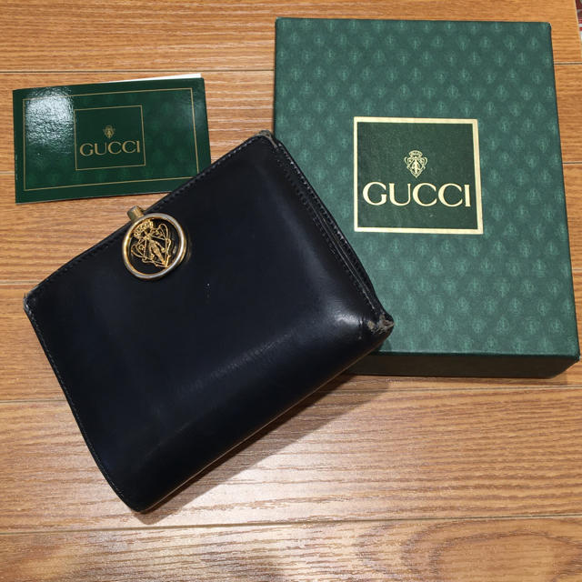 Gucci(グッチ)のグッチ GUCCI 折り財布 黒色(91013206) メンズのファッション小物(折り財布)の商品写真