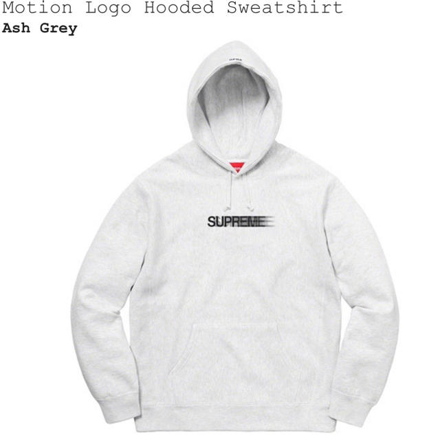 Supreme(シュプリーム)のL Supreme Motion Logo Hooded Sweatshirt メンズのトップス(パーカー)の商品写真