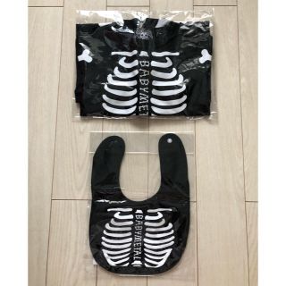 ベビーメタル(BABYMETAL)の【新品】BABYMETAL 骨ロンパース、骨ビブ(ロンパース)