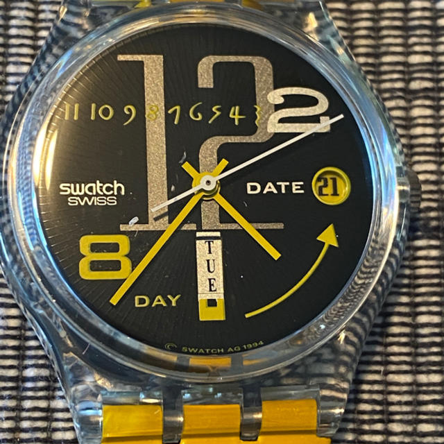 swatch(スウォッチ)のふたば様専用　SWATCH QUARTS スウォッチ クオーツ　ビンテージ腕時計 メンズの時計(腕時計(アナログ))の商品写真