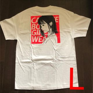 シュプリーム(Supreme)のCaprice カプリース tee tシャツ 半袖 オーバーサイズ 蛍光 L(Tシャツ/カットソー(半袖/袖なし))