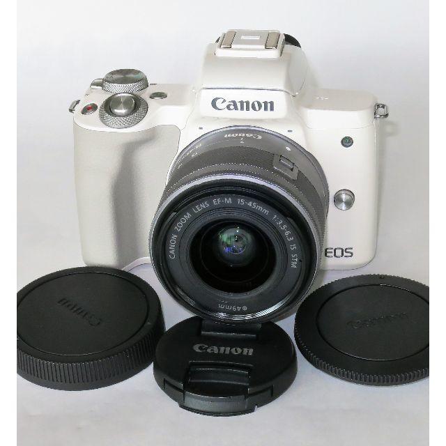 Canon Canon EOS Kiss M ズームセットの通販 by sonic｜キヤノンならラクマ - 美品 好評豊富な