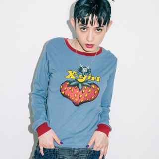 エックスガール(X-girl)のx-girl tシャツ　8月末まで(Tシャツ(長袖/七分))