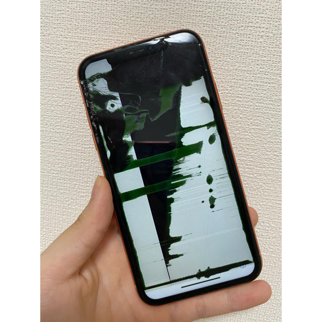 iPhone XR ジャンク品 128GB オレンジ 【値下げ交渉〇】 | フリマアプリ ラクマ