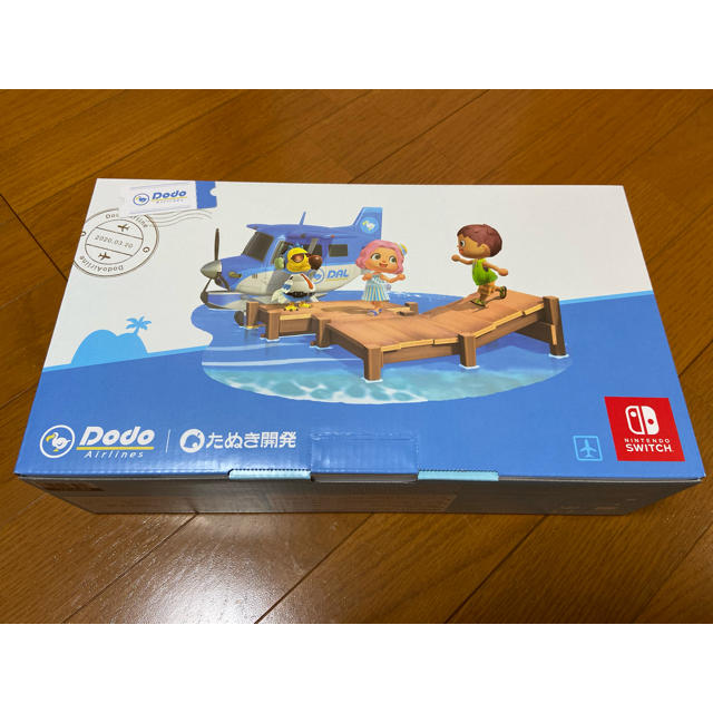 Nintendo Switch(ニンテンドースイッチ)の新品 あつまれどうぶつの森セット同梱版　Switch 本体 エンタメ/ホビーのゲームソフト/ゲーム機本体(家庭用ゲーム機本体)の商品写真