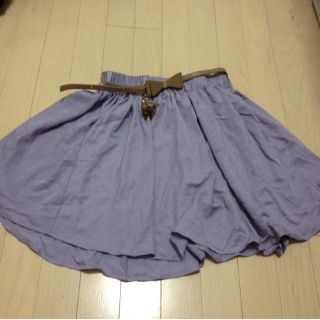 ページボーイ(PAGEBOY)のページボーイ♡ラベンダースカート(ミニスカート)