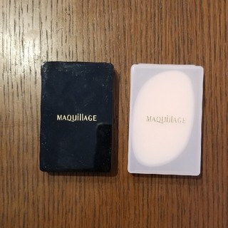 マキアージュ(MAQuillAGE)のMAQuillAGEリキッド専用スポンジパフ　2個(パフ・スポンジ)