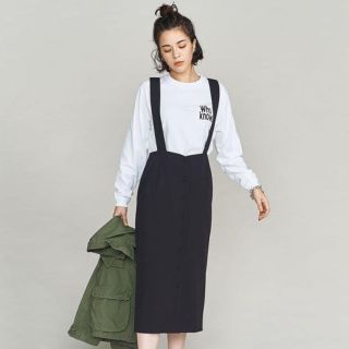 ビューティアンドユースユナイテッドアローズ(BEAUTY&YOUTH UNITED ARROWS)の新品BEAUTY&YOUTH UNITED ARROWSサスペンダータイト(ひざ丈スカート)