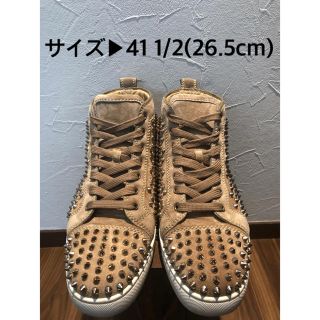 クリスチャンルブタン(Christian Louboutin)の❗️完売モデル希少❗️Christian Louboutinハイカットスニーカー(スニーカー)