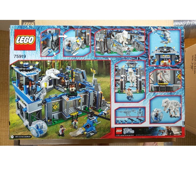 Lego(レゴ)の【新品未開封！】レゴ 75919 ジュラシックワールド インドミナレックスの逃走 キッズ/ベビー/マタニティのおもちゃ(積み木/ブロック)の商品写真