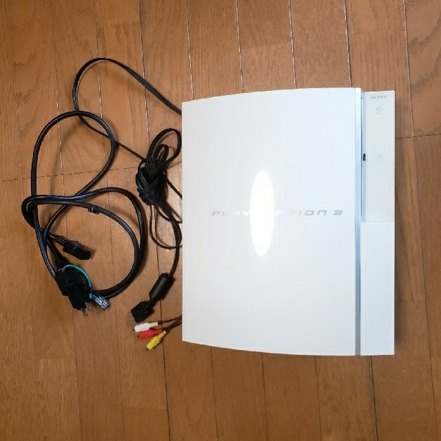 PlayStation3(プレイステーション3)のPS3 500GB ジャンク ケーブル付 CECHH00 エンタメ/ホビーのゲームソフト/ゲーム機本体(家庭用ゲーム機本体)の商品写真