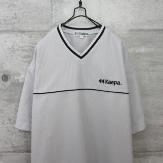 カッパ(Kappa)のUSA 古着 Kaepa カッパー Vネック サーマルTシャツ(Tシャツ/カットソー(半袖/袖なし))