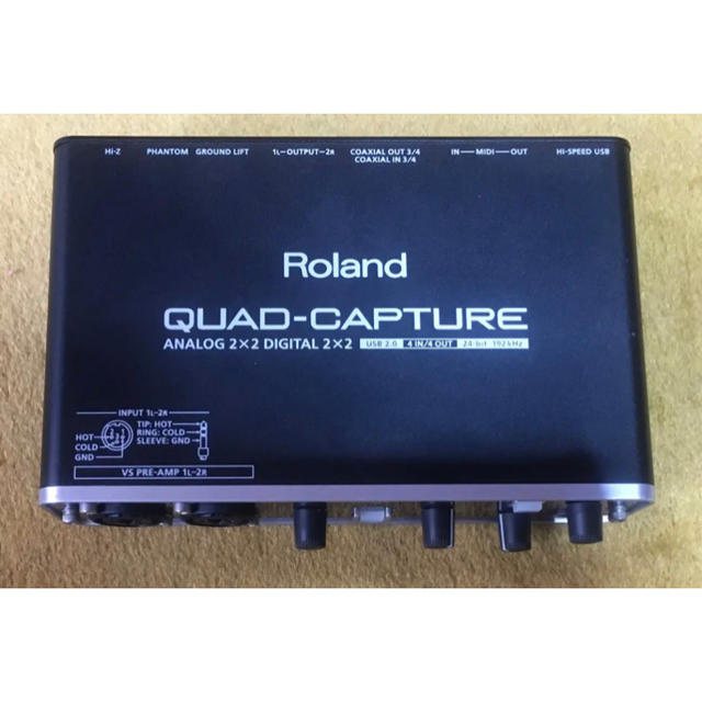 Roland UA-55 QUAD-CAPTURE 即日発送 楽器のDTM/DAW(オーディオインターフェイス)の商品写真