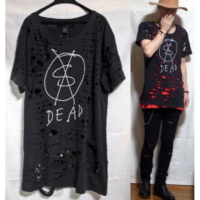 ksubi スビ DEAD Tシャツ ダメージTシャツ XS 実質M～L位 黒