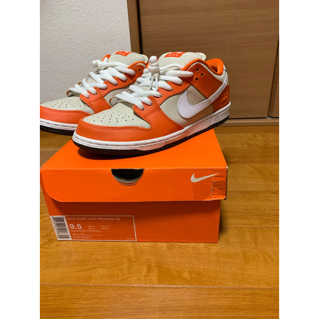 nike dunk low sb orange box