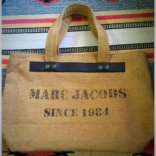 マークバイマークジェイコブス(MARC BY MARC JACOBS)のMARC 麻トートバッグ(トートバッグ)