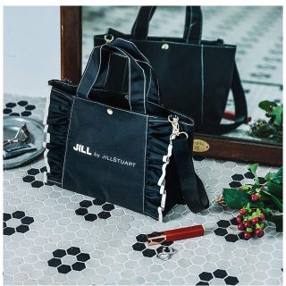 ジルバイジルスチュアート(JILL by JILLSTUART)の JILL by JILLSTUARTショルダーストラップ付きフリルトートバッグ(ショルダーバッグ)