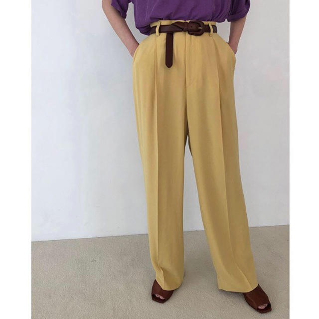 TODAYFUL Georgette Rough Trousers 36