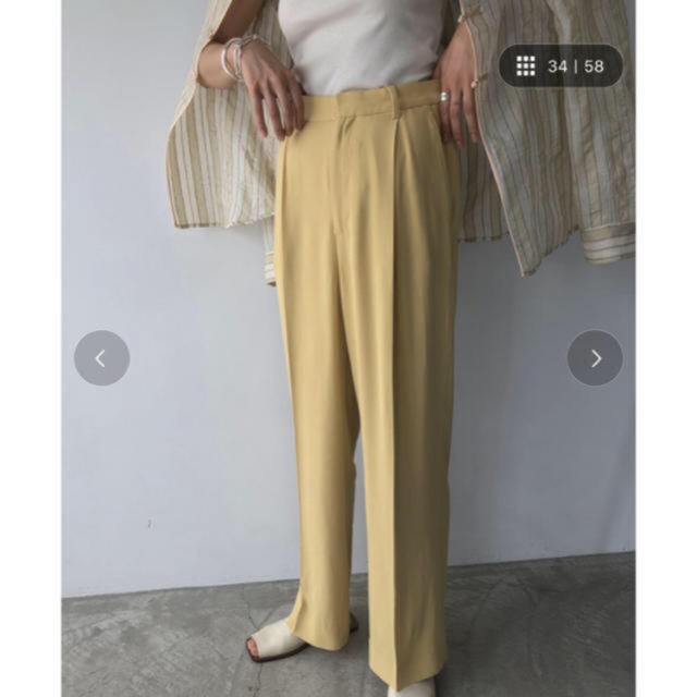 TODAYFUL Georgette Rough Trousers36