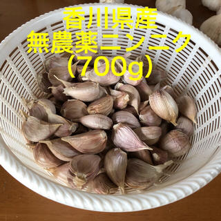 香川県産　無農薬にんにく（700g）(野菜)