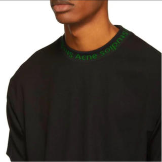 アクネ(ACNE)のAcne Studios 限定 ハイネック ロゴ Tシャツ(Tシャツ/カットソー(半袖/袖なし))