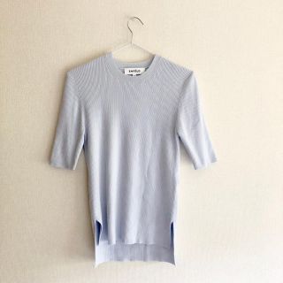 エンフォルド(ENFOLD)のENFOLD High Gauge Half Sleeve Top(カットソー(長袖/七分))