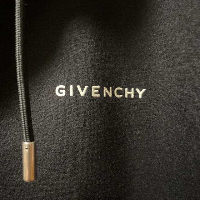 GIVENCHY(ジバンシィ)の【極美品】GIVENCHY ネオプレン&レザーフードジャケット メンズのジャケット/アウター(レザージャケット)の商品写真