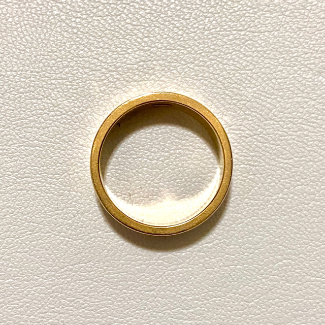 【K20刻印】イエローゴールド デザインリング  7.2g レディースのアクセサリー(リング(指輪))の商品写真
