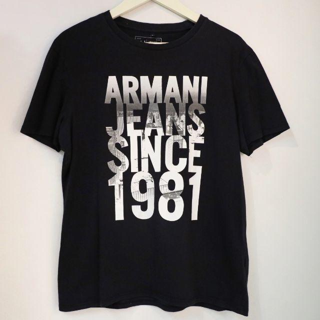 ARMANI JEANS(アルマーニジーンズ)の【"ARMANI JEANS"】Size S Tシャツ メンズのトップス(Tシャツ/カットソー(半袖/袖なし))の商品写真