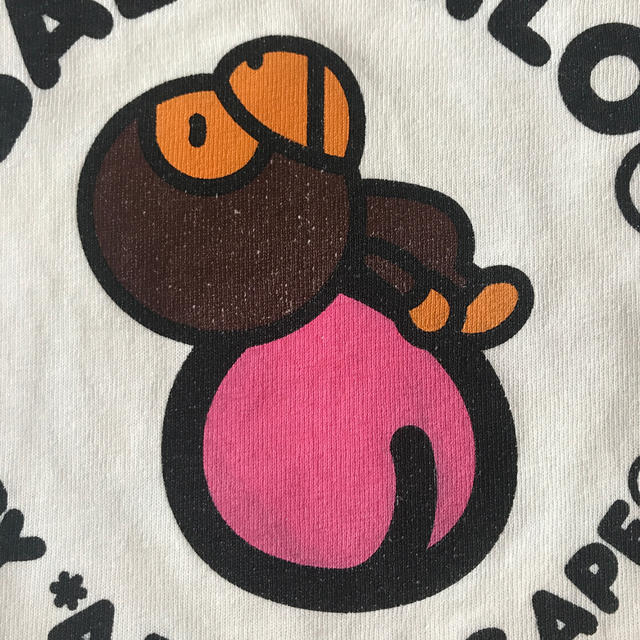 A BATHING APE(アベイシングエイプ)のBAPE KIDS Tシャツ　80cm キッズ/ベビー/マタニティのベビー服(~85cm)(Ｔシャツ)の商品写真