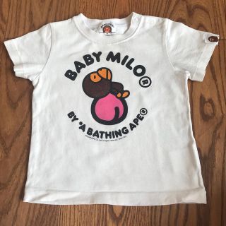 アベイシングエイプ(A BATHING APE)のBAPE KIDS Tシャツ　80cm(Ｔシャツ)