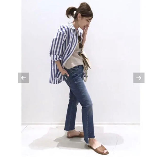 MOTHER Insider Crop BLUE DENIM 1