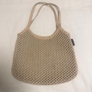 アニエスベー(agnes b.)の【美品】アニエスベー　かごバッグ　ミニ(かごバッグ/ストローバッグ)