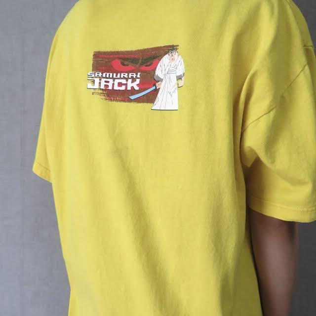 90s サムライジャック アメコミTシャツ 古着女子 vintage