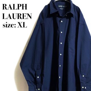 ラルフローレン(Ralph Lauren)のRALPH LAUREN ラルフローレン ワンポイント シャツ ブルー シンプル(シャツ)
