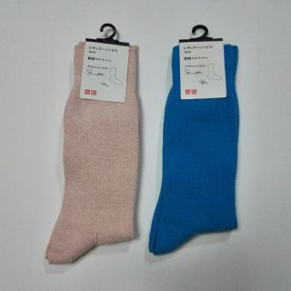 ユニクロ(UNIQLO)のカラーソックス　2足セット(ソックス)