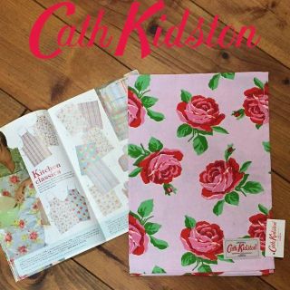 キャスキッドソン(Cath Kidston)の新品 キャスキッドソン ティータオル オットマンローズピンク(その他)