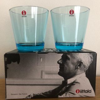 イッタラ(iittala)の新品　廃盤品イッタラ カルティオ　ライトブルー(グラス/カップ)