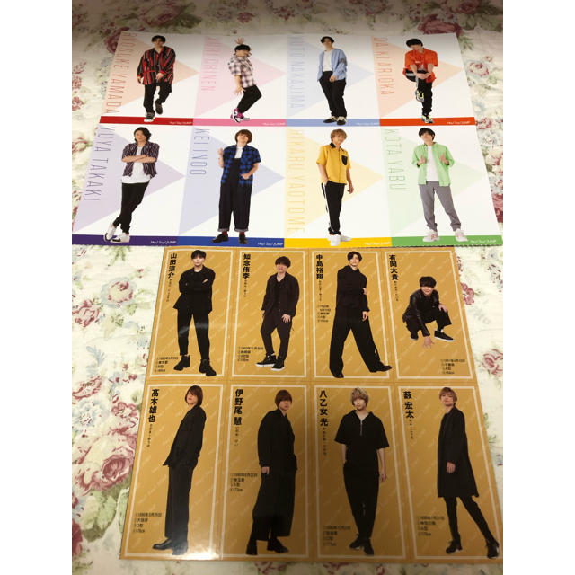 Hey! Say! JUMP(ヘイセイジャンプ)のHey!Say!JUMP  デタカ　厚紙 エンタメ/ホビーのタレントグッズ(アイドルグッズ)の商品写真