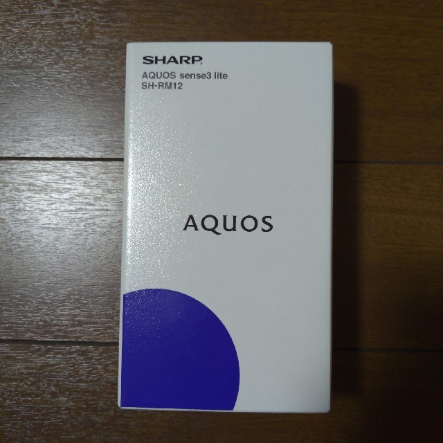 aquos sense3 lite　ブラック　SIMフリー